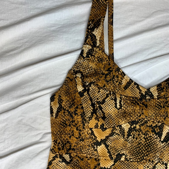 Zara Snake Print Dress - Picture 7 of 7